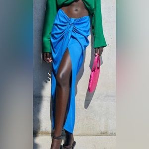 Zara wrap skirt